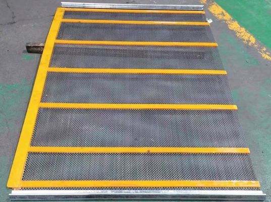 Sae 1065 1070 Zig Zag Self Cleaning Screens Untuk Pemrosesan Agregat