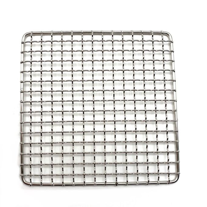 L350mm Square 316 Stainless Steel Bbq Grill Mesh 1